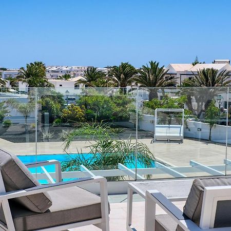 Luminosa vivienda vacacional con vista a la piscina Costa Teguise Exterior foto